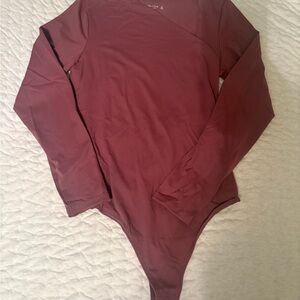 Abercrombie & Fitch Soft Collection Maroon Top